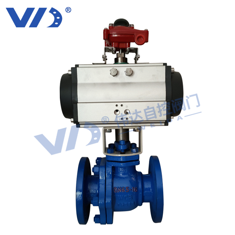 氣動(dòng)球閥-Q641F4-16C-DN65